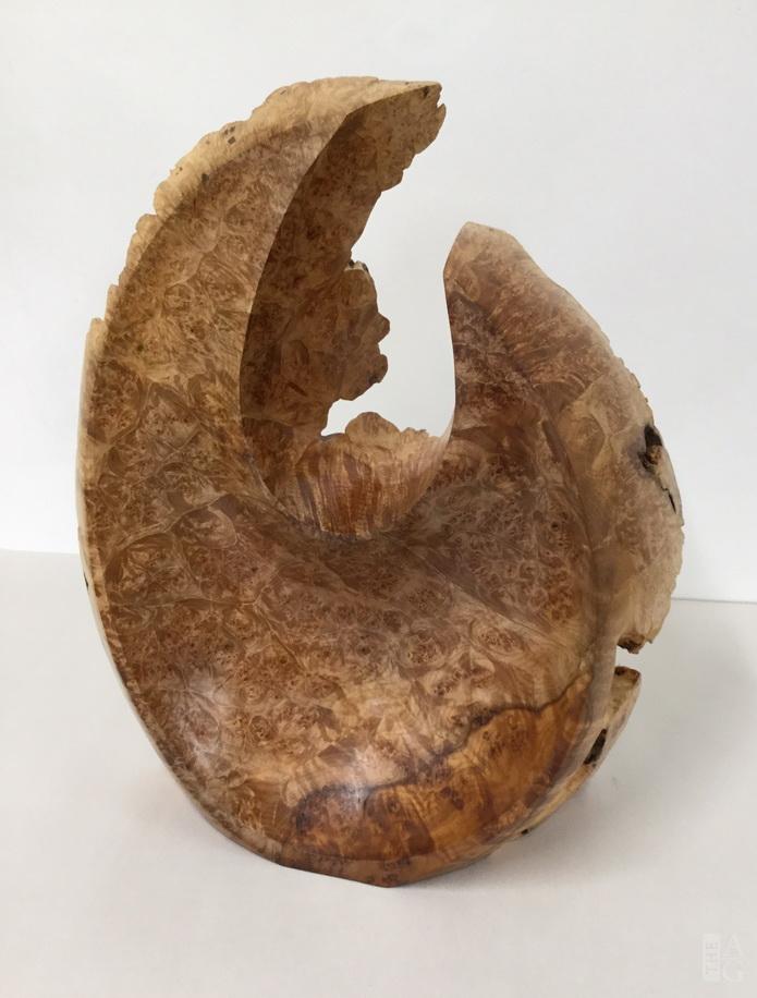 EB09 Tear Birdseye Maple Burl 15 x 12 x 4 $425