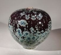 Bulb Vase Blue Star #221