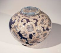 Lidded Vessel Purple