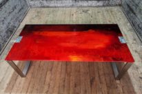 Red Coffee Table
