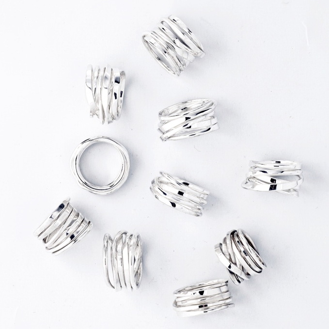 Finely crafted, Onefooter Ring by Dorothée Rosen at The Avenue Gallery, contemporary fine art gallery in Victoria, British Columbia, Canada.