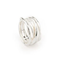 Finely crafted, Onefooter Ring by Dorothée Rosen at The Avenue Gallery, contemporary fine art gallery in Victoria, British Columbia, Canada.