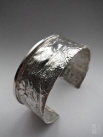 Reticulated Cuff Bracelet by Andrea Russell