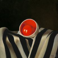 Red Ball, Bowl and Stripes