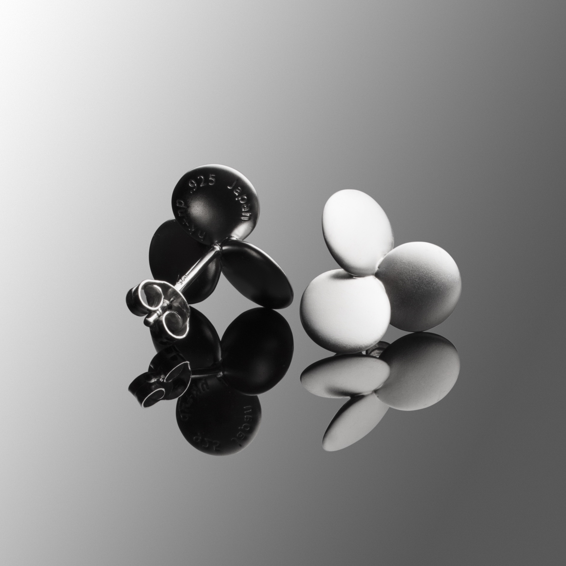 Clover Earrings by HK+NP Studio at The Avenue Gallery, a contemporary fine art gallery in Victoria, BC, Canada.