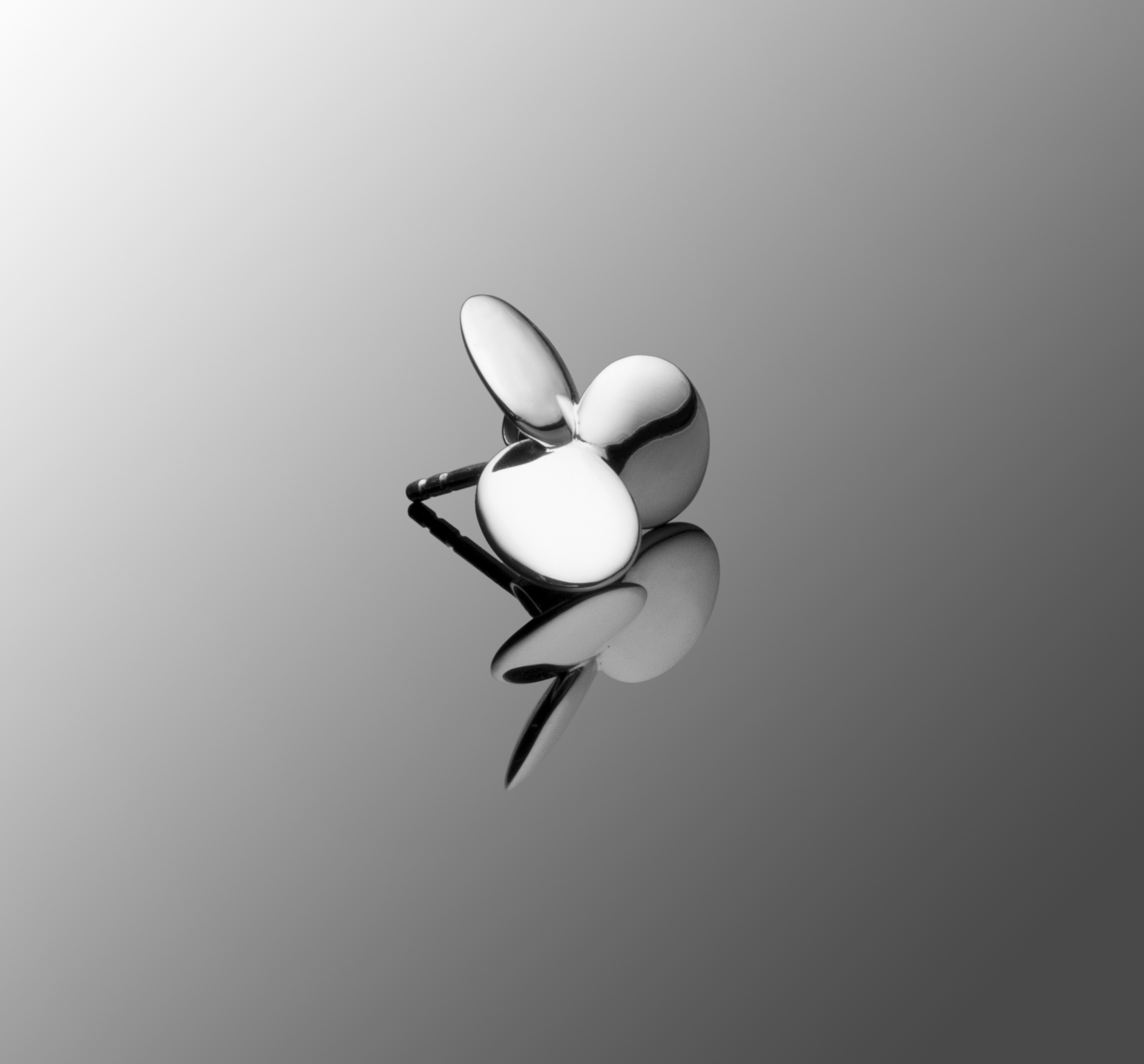 Clover Earrings by HK+NP Studio at The Avenue Gallery, a contemporary fine art gallery in Victoria, BC, Canada.