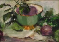 Plum Study by Tanya Bone
