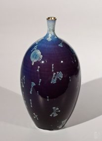 Bottle - Purple Blue by Bill Boyd