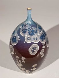 Bottle - Purple Blue by Bill Boyd