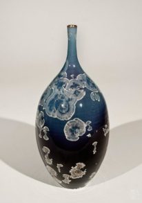 Bottle - Purple Blue by Bill Boyd