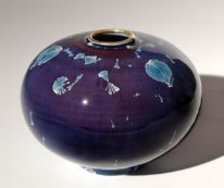 Bulb - Purple Blue by Bill Boyd