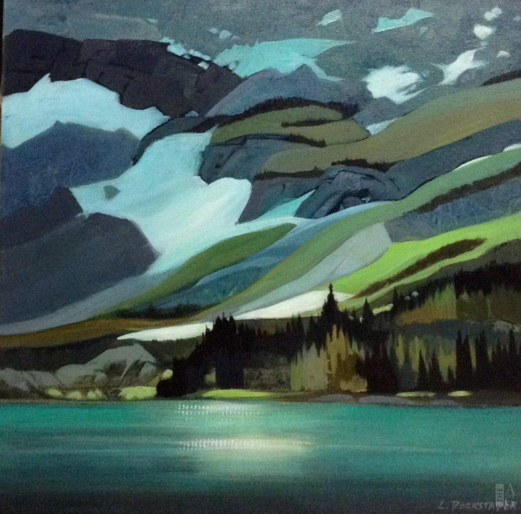 DL04 Touch of Green 20 x 20 $1150