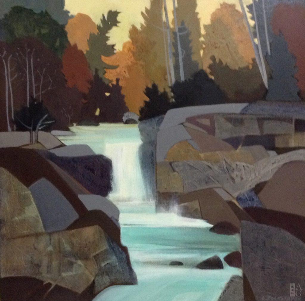 DL03 Qualicum Falls 24 x 24 $1550