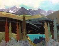 Grizzly Lake by Lorna Dockstader