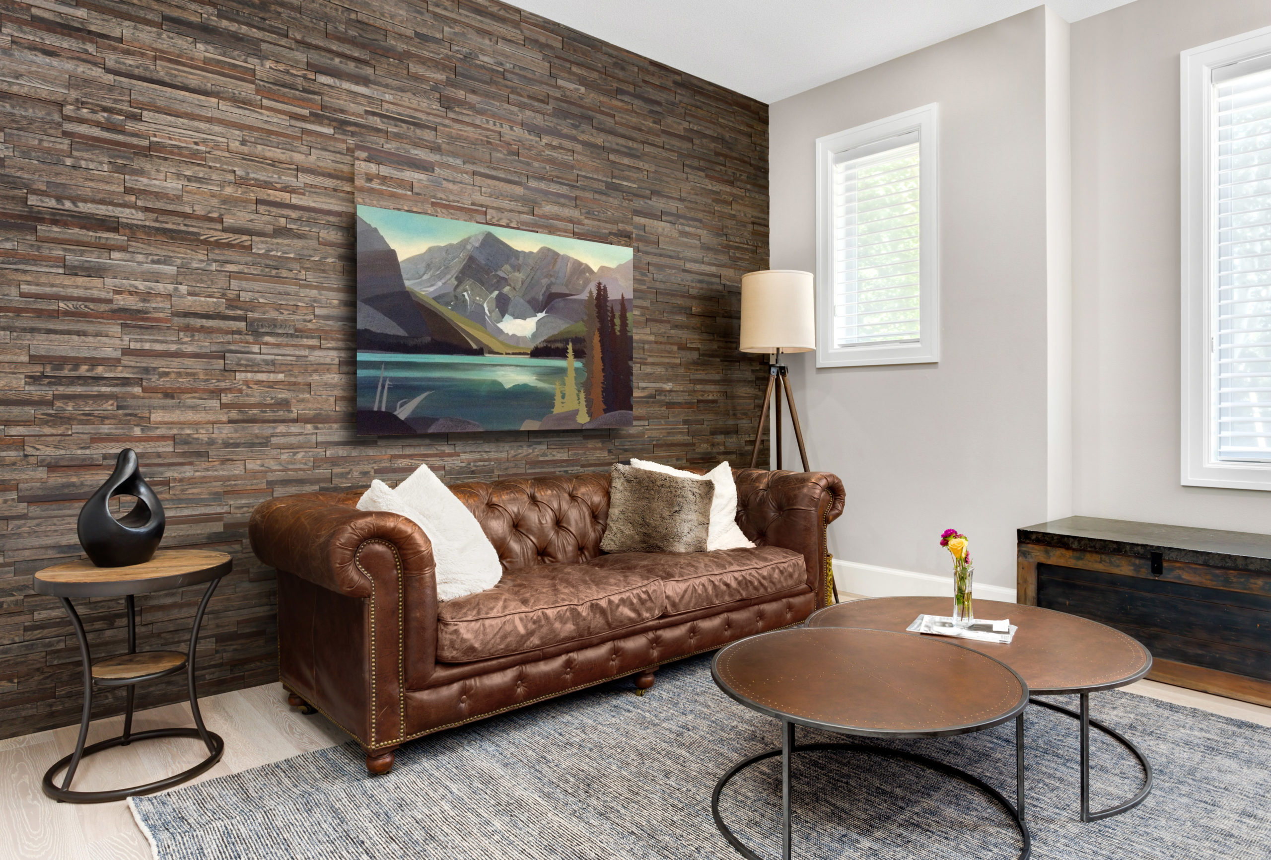 Landscape painting, Rawson Lake, by Lorna Dockstader at The Avenue Gallery, a contemporary fine art gallery in Victoria, British Columbia, Canada.