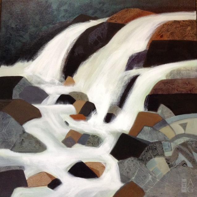 Englishman River Falls by Lorna Dockstader