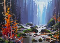 Along the River by Bi Yuan Cheng