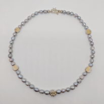 Sunset Beach Necklace by jeweller Andrea Roberts at The Avenue Gallery, a contemporary fine art gallery in Victoria, British Columbia, Canada.