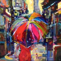 Lady in Red by Eunmi Conacher