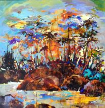 Best Of The West landscape painting by Eunmi Conacher at The Avenue Gallery, a contemporary fine art gallery in Victoria, BC.