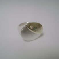 Sunset Beach Ring by Andrea Roberts at The Avenue Gallery, a contemporary fine art gallery in Victoria, BC, Canada.