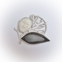 Northern Dreams Pendant (Forest Guardian Series) by Andrea Russell at The Avenue Gallery, a contemporary fine art gallery in Victoria, BC, Canada.