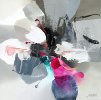 Bonheur d'été II by Shinah Lee at The Avenue Gallery, a contemporary fine art gallery in Victoria, BC, Canada.