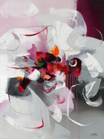 Entre les nuages by Shinah Lee at The Avenue Gallery, a contemporary fine art gallery in Victoria, BC, Canada.