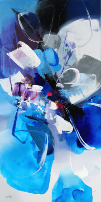 Morning Sea by Shinah Lee at The Avenue Gallery, a contemporary fine art gallery in Victoria, BC, Canada.