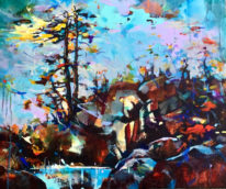 Tofino April by Eunmi Conacher at The Avenue Gallery, a contemporary fine art gallery in Victoria, BC, Canada.
