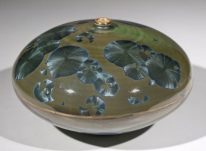 Green-Blue Bulb by Bill Boyd at The Avenue Gallery, a contemporary art gallery in Victoria, BC, Canada