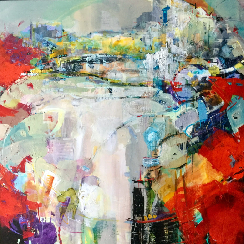 East Meets West by Eunmi Conacher at The Avenue Gallery, a contemporary fine art gallery in Victoria, BC, Canada.