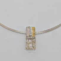 Fold Pendant by Andrea Roberts at The Avenue Gallery, a contemporary art gallery in Victoria BC, Canada.