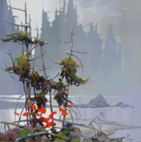 Coast Colour by Bi Yuan Cheng at The Avenue Gallery, a contemporary fine art gallery in Victoria, BC, Canada.