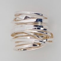 ThreeFooter Ring by Dorothée Rosen at The Avenue Gallery, a contemporary fine art gallery in Victoria, BC, Canada.