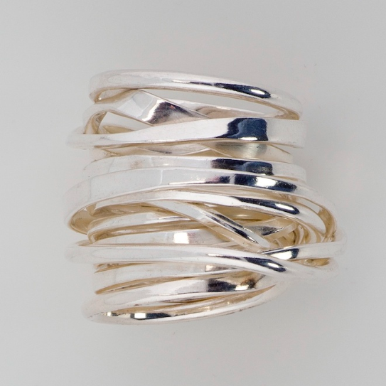 ThreeFooter Ring by Dorothée Rosen at The Avenue Gallery, a contemporary fine art gallery in Victoria, BC, Canada.