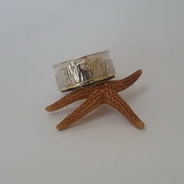 Tofino Sunrise Ring by Andrea Roberts at The Avenue Gallery, a contemporary fine art gallery in Victoria, BC, Canada.