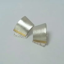 Wave Earrings by Andrea Roberts at The Avenue Gallery, a contemporary fine art gallery in Victoria, BC, Canada.