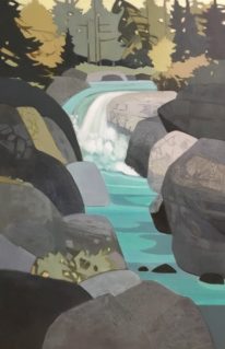 Rock Patterns by Lorna Dockstader at The Avenue Gallery, a contemporary fine art gallery in Victoria, BC, Canada.