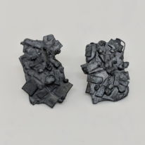 Oxidized Silver Earrings by Barb Adams at The Avenue Gallery, a contemporary art gallery in Victoria BC., Canada