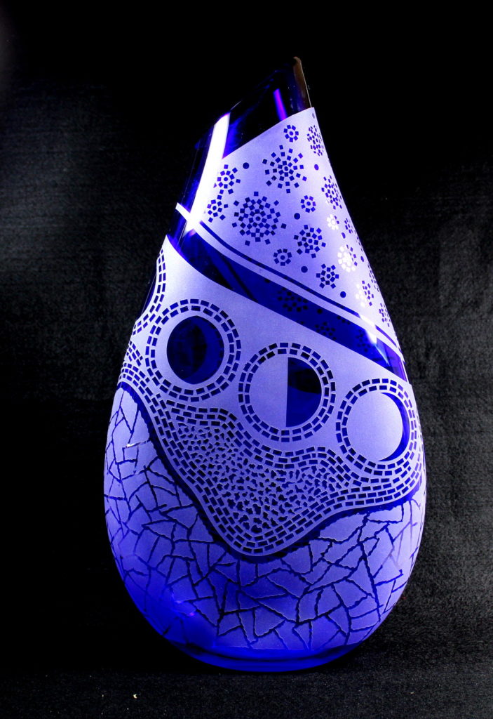 Blue Moon by Guy Hollington at The Avenue Gallery, a contemporary fine art gallery in Victoria, BC, Canada.