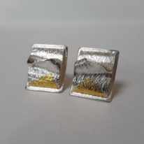 Surf's Up Earrings by Andrea Roberts at The Avenue Gallery, a contemporary fine art gallery in Victoria, BC, Canada.