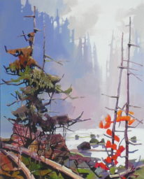 Seaside by Bi Yuan Cheng at The Avenue Gallery, a contemporary fine art gallery in Victoria, BC, Canada.