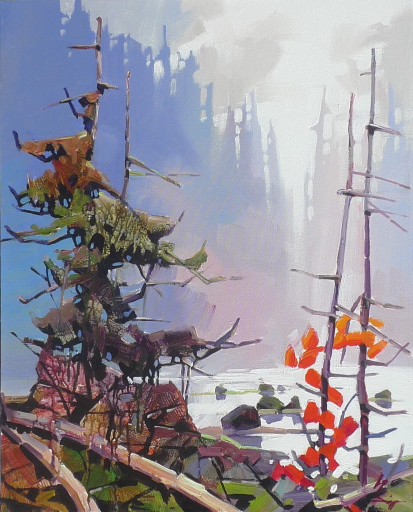 Seaside by Bi Yuan Cheng at The Avenue Gallery, a contemporary fine art gallery in Victoria, BC, Canada.