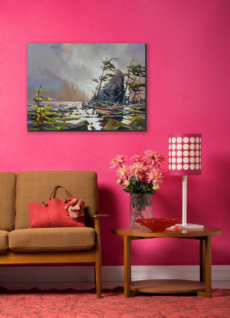 As the Sun Set by Bi Yuan Cheng at The Avenue Gallery, a contemporary fine art gallery in Victoria, BC, Canada.