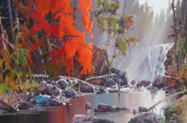 Gorgeous Creek by Bi Yuan Cheng at The Avenue Gallery, a contemporary fine art gallery in Victoria, BC, Canada.