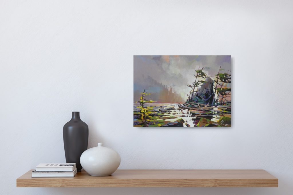 As the Sun Set by Bi Yuan Cheng at The Avenue Gallery, a contemporary fine art gallery in Victoria, BC, Canada.