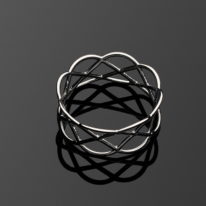 Infinity Series Ring (Mirror Finish) by HK+NP Studio at The Avenue Gallery, a contemporary fine art gallery in Victoria, BC, Canada.