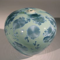 Green Bulb #427 by Bill Boyd at The Avenue Gallery, a contemporary fine art gallery in Victoria, BC, Canada.