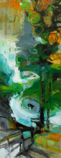 By The Stream by Becky Holuk at The Avenue Gallery, a contemporary fine art gallery in Victoria, BC, Canada.